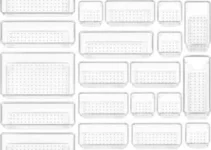 Clear Drawer Organizers