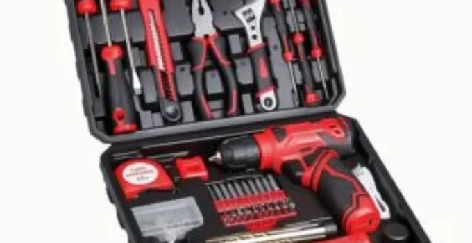 8V Cordless Drill Set